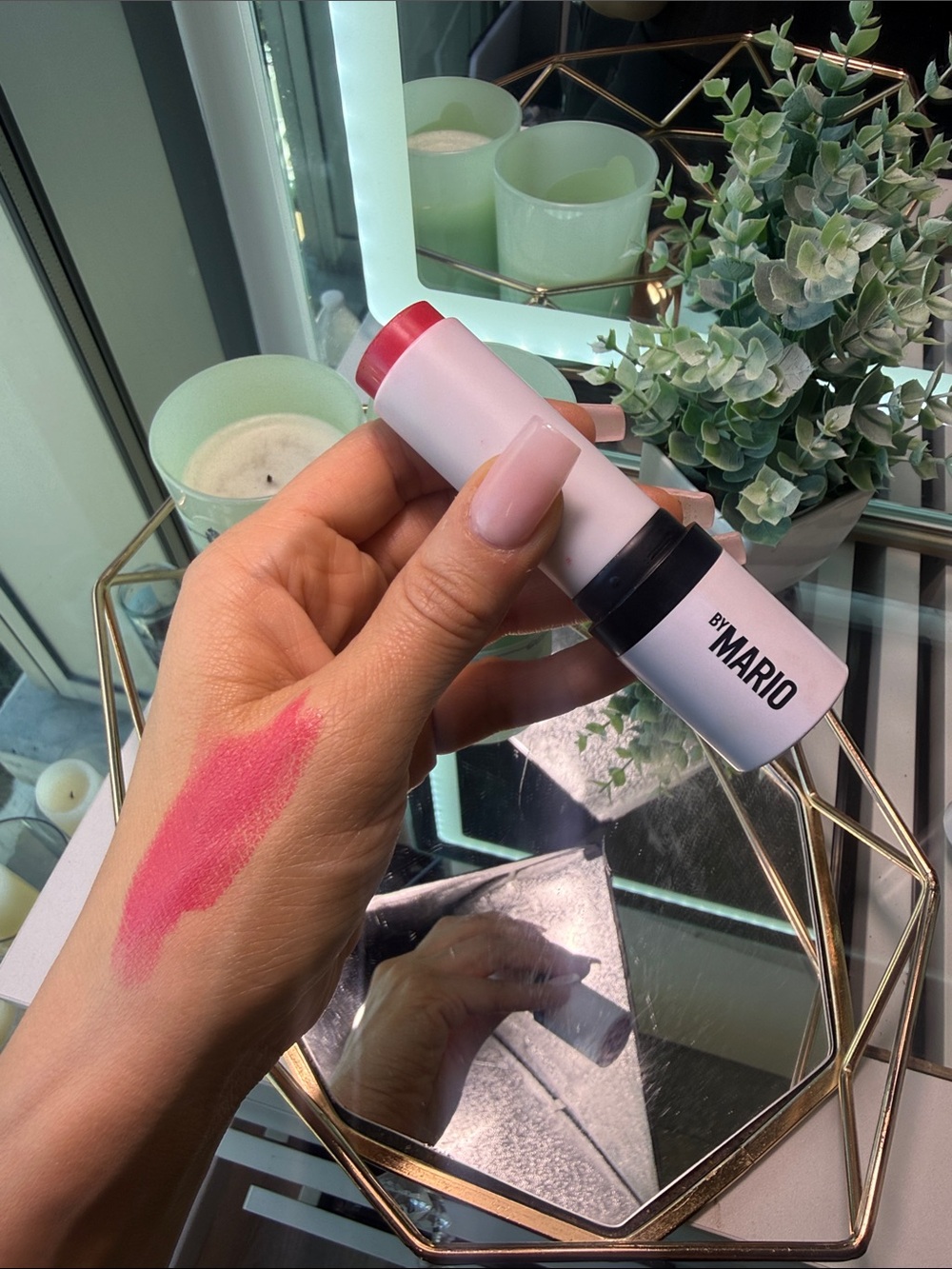 Creamy Pink Stick Blush